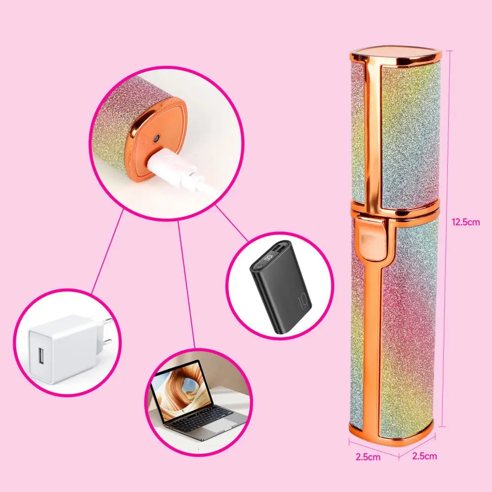 1pc Personal Care Tools - Ladies Electric Lipstick Shaver Hair Remover Eyebrow Trimmer Automatic Eyebrow Shaver Lip Hair 241128
