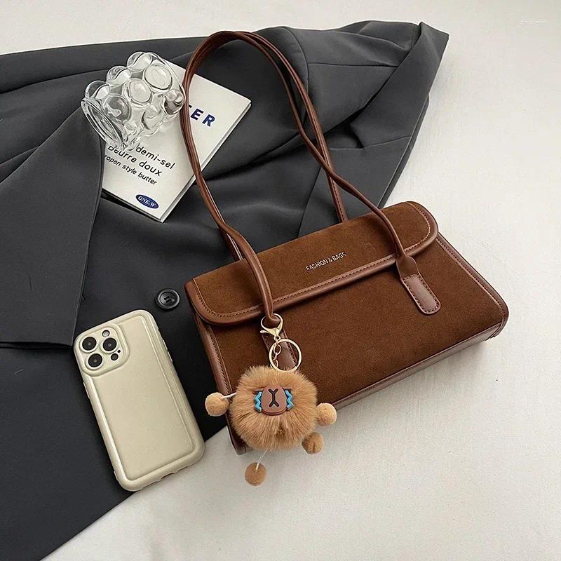 2025 NEW Totes Large Capacity Women's Autumn And Winter Versatile Simple Retro Shoulder Bag Casual Work Commuting Tote zhanyishengli