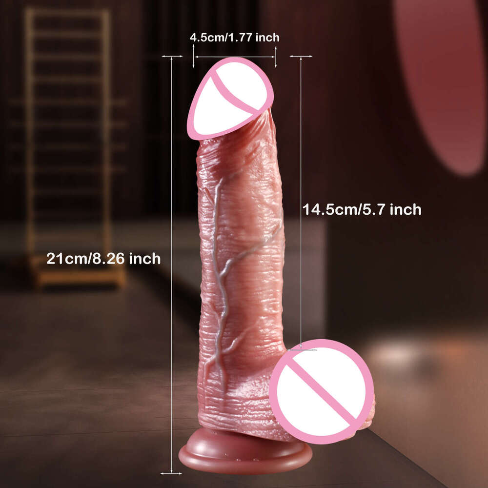 Realistic Dildo Silicone Artificial AnalPlug With Suction Cup Anal Female Masturbator Adult Sex Toys For Male Women