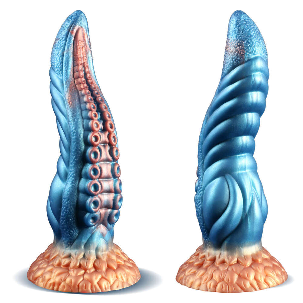 10 Inch Realistic Tentacle Dildo Silicone Monster Suction Cup G Spot Hands-Free Play Adult Sex Toys For Women Man Couple