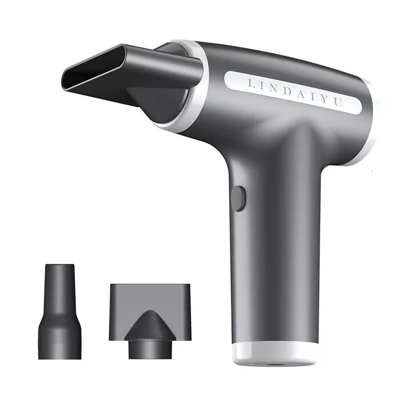 Wireless Hair Dryer High-Power Wind Fast Cleaning Dust Blowing Blow Dryer Household Outdoor USB Multifunctional Hairdryer 241128