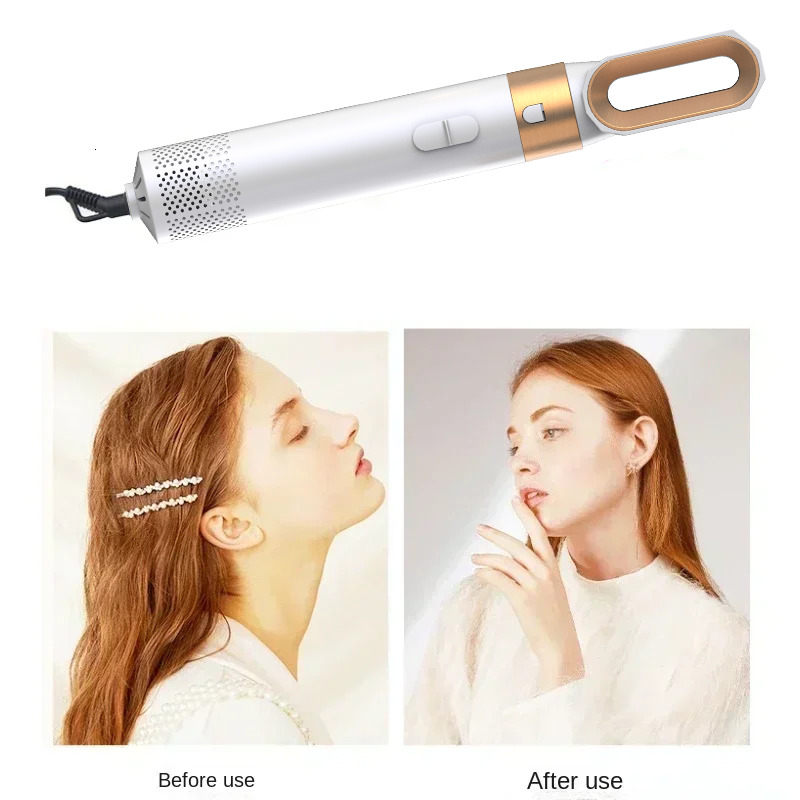 New 5 In 1 Multifunctional Professional Hairdresser Straightener With Brush Blow Dryer For Hair Multi Styler