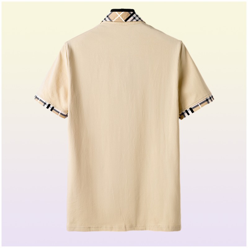 New designer Men039s TShirts fashion casual highgrade 100 cotton breathable wrinkle resistant slim commercial clothing stree