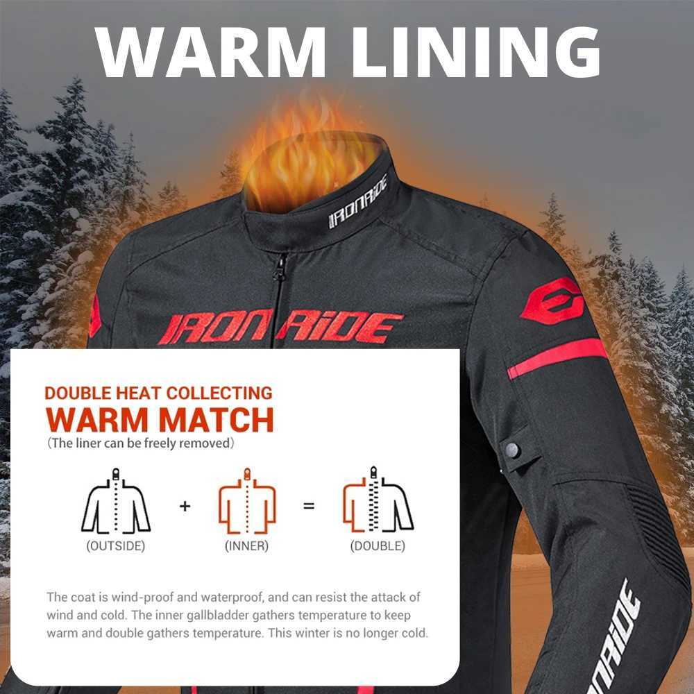 Racing Sets Motorcycle Jacket Men Motorcycle Protection Set Windproof Waterproof Motorcycle Riding Jacket/Pants Suit Body Armor for 4 Season S2411284