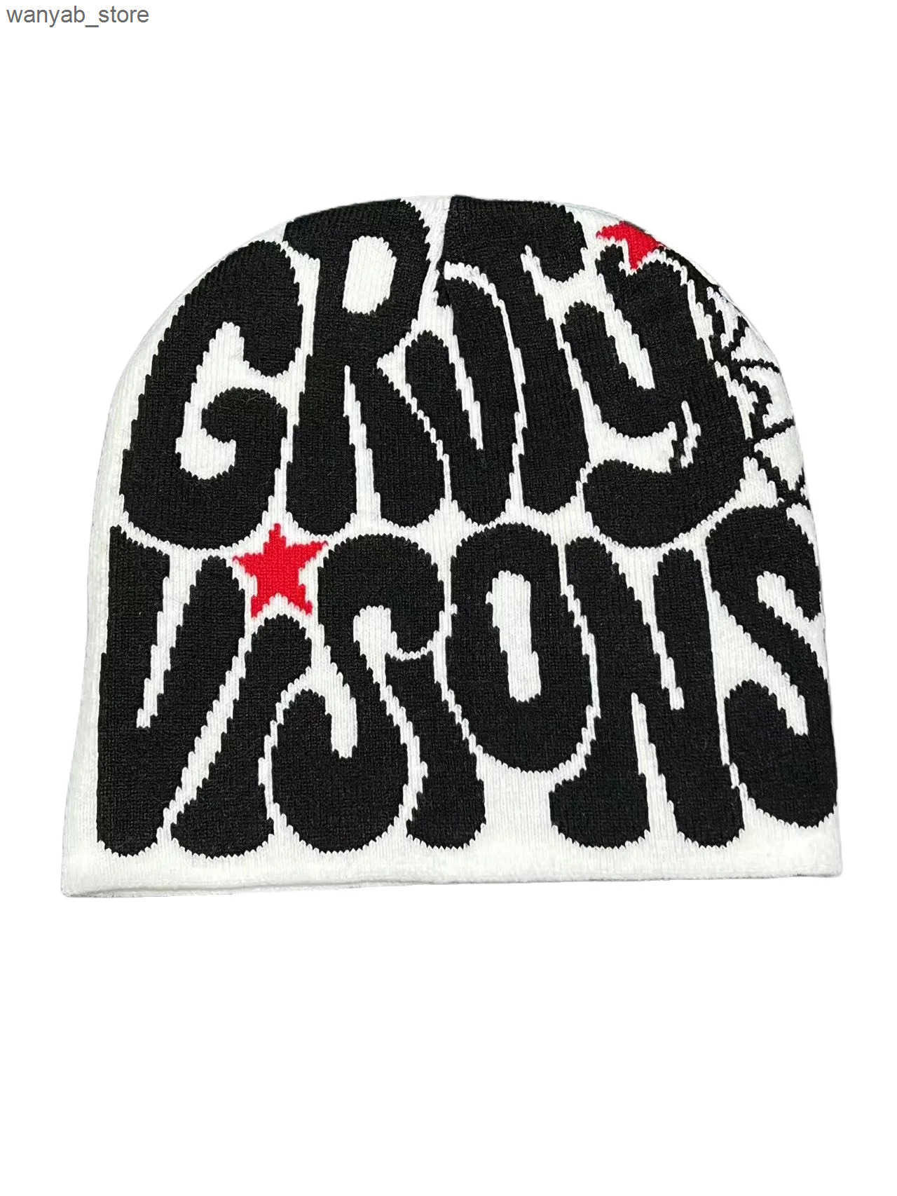 Beanie/Skull Caps Knitted Hat Mens Paragraph High Quality Bean Y2k Warm Fashion Hundred Piece Set New Internet Celebrity Design Sense Niche Cold L2409