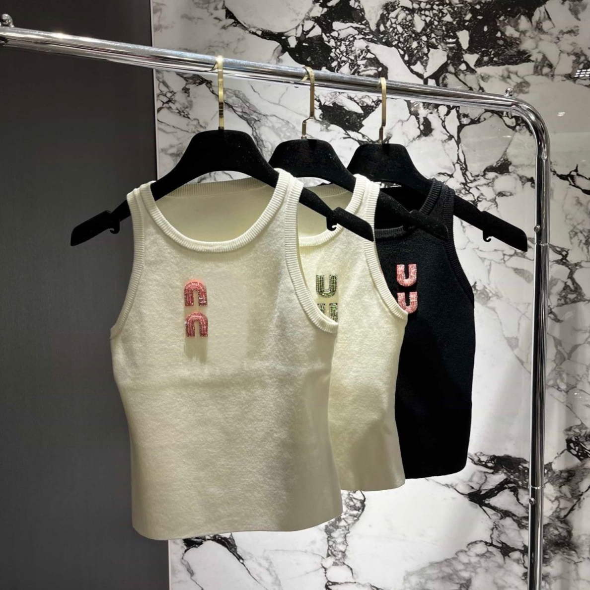 womens tanks top women tank tops designer vest sleeveless camis pure cotton fashionable knitted camisole tees C16