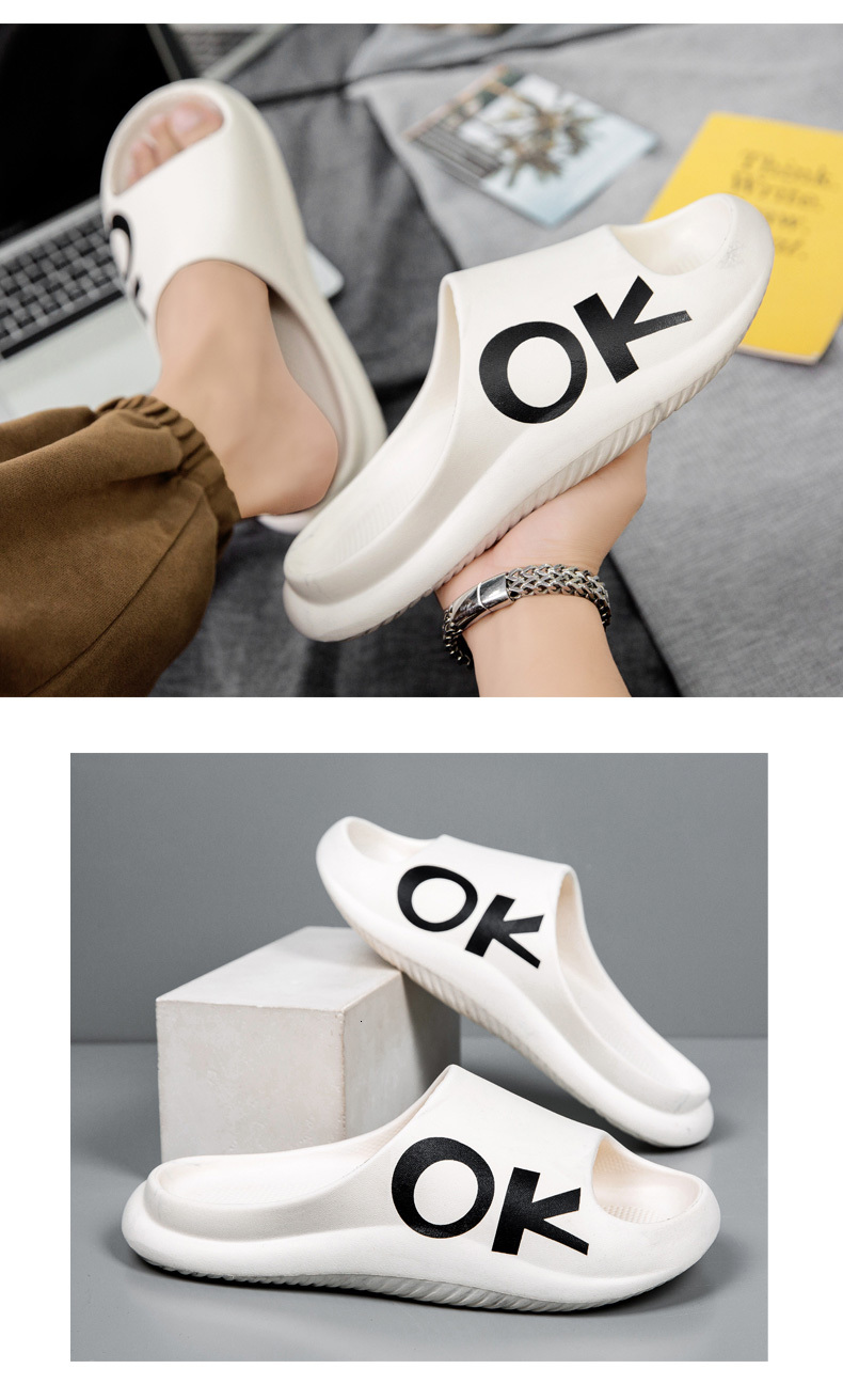 Newcomer's new OK woven casual sandals, men's designer slippers, fashionable sandals