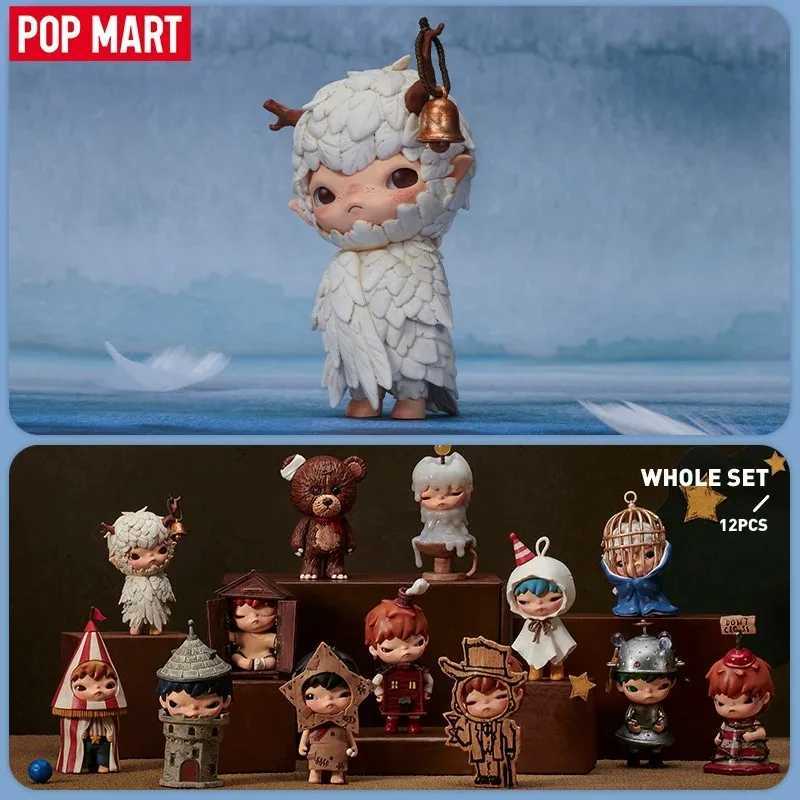 POPMART Hirono Shelter series blind random box toy Kawaii animated action picture Caixa Caja surprise mysterious box doll girl gift X2411271