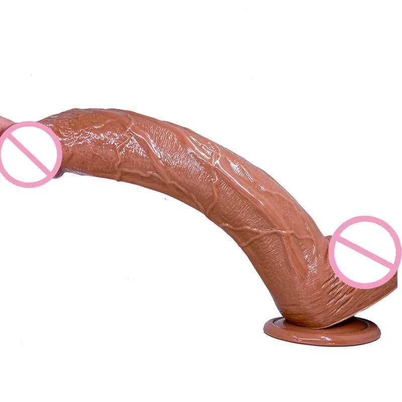 Small Glans Big Thick Dildo with Suction Cup, Realistic Flexible Anal & Vaginal Sex Toy for Men, G-Spot Stimulation