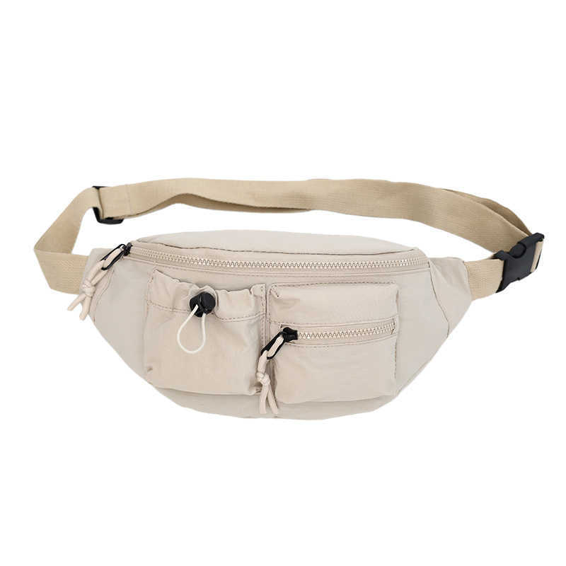 2024 Autumn New Trendy Men's Large Capacity Shoulder Bag, Daily Lightweight Waist Bag, Ins Sports Chest Bag