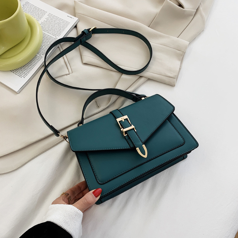 Fashion Small Square Crossbody for Women 2024 Trend Purses and Handbags Designer Shoulder Bags Female PU Leather Sac