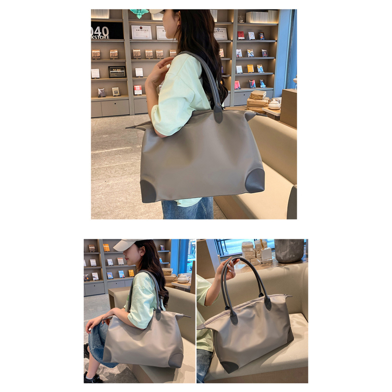 New Oxford leisure trend Cloth Women s Handbag Large Capacity Waterproof Women s Designer Handbag Fashion Foldable Travel Office Shoulder Bag