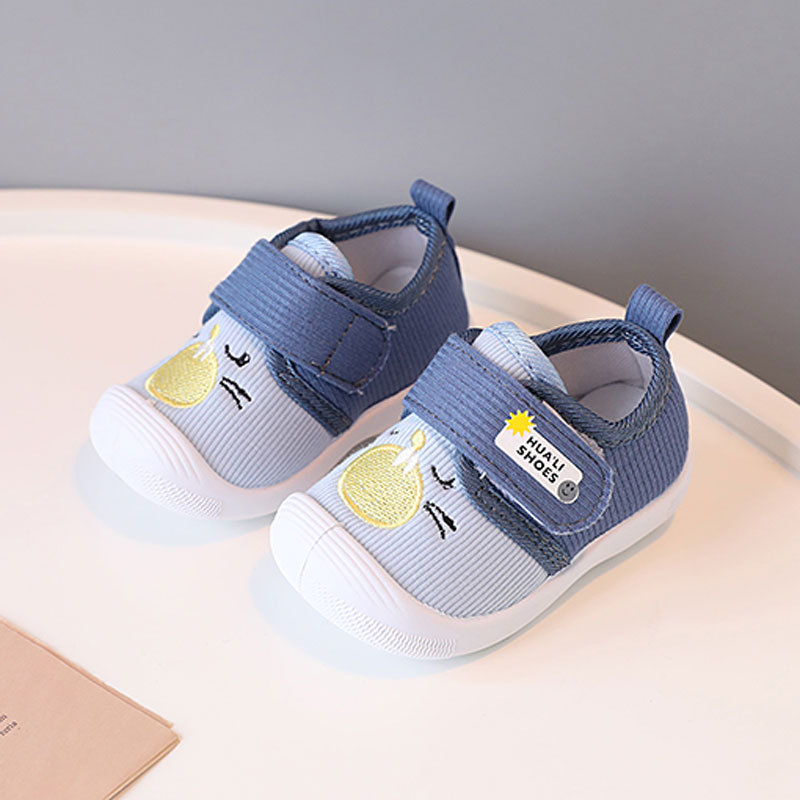 Infant 0-3 Years Old Baby Shoes First Walkers Spring Autumn Cutefeet Sneakers Toddler Anti Kicking Non-slip Soft Sole Squeaky Casual Shoes Size 16 - 2