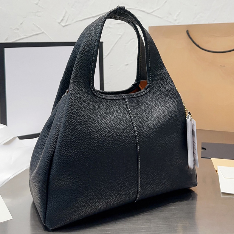 Designer fashion women's handbag leather shoulder crossbody bag 2024 LANA large capacity shopping tote bag