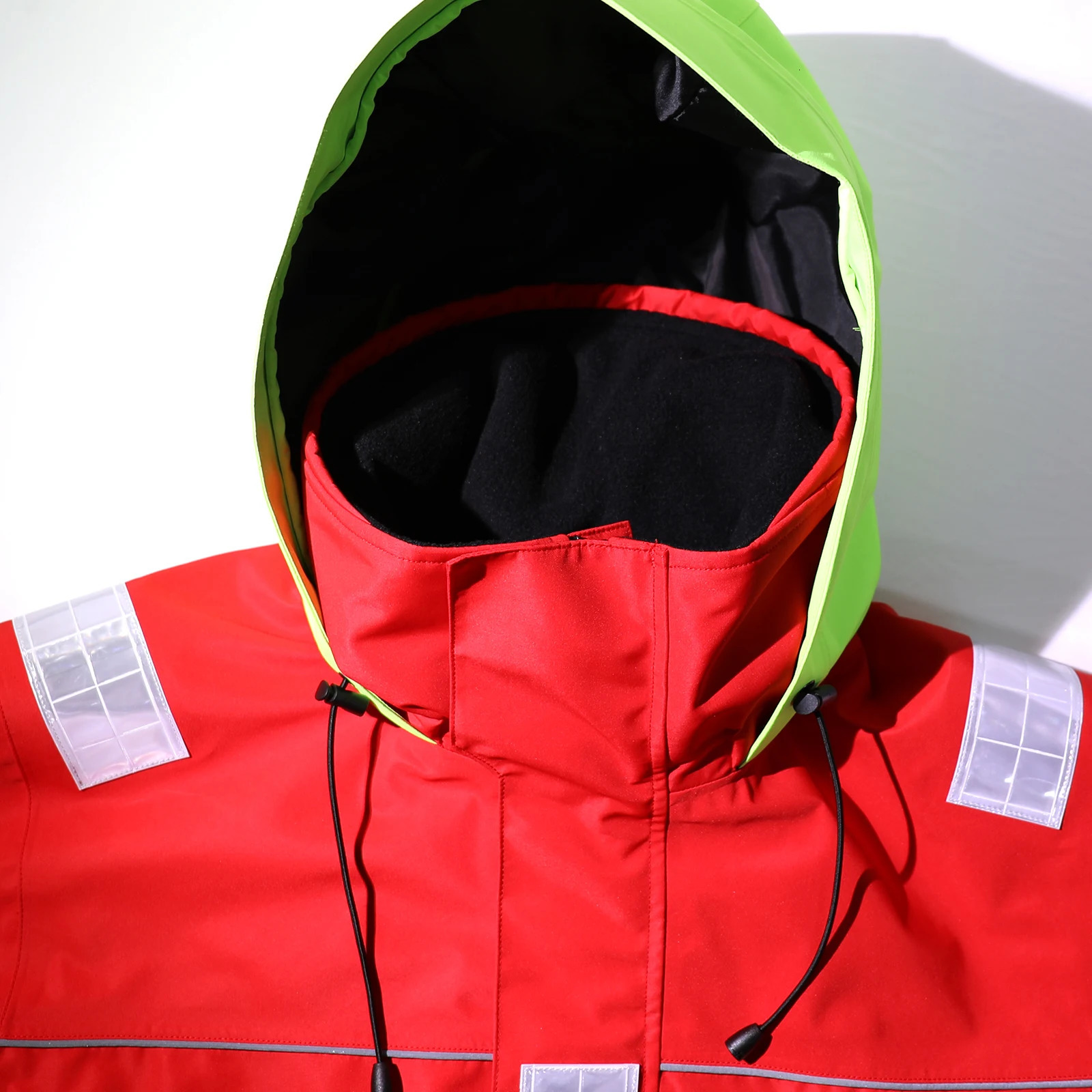LKVER Outdoor Waterproof Hoodie Keep Warm Sailing Jacket Water Resistant and Windproof Nautical Suit 240419