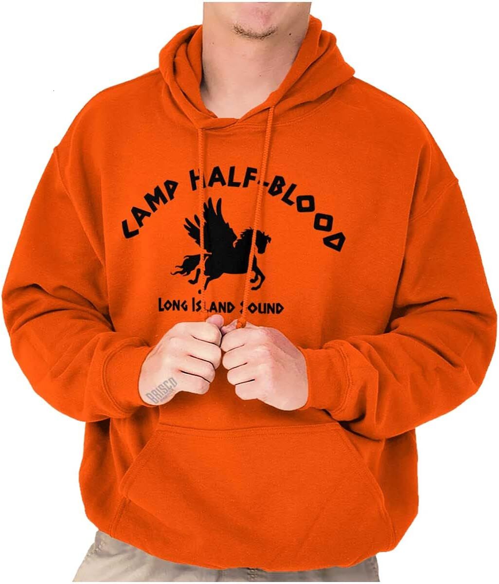 Hoodie for Mens Womens Camp Half Blood Greek Mythology Hoodie Sweatshirt Women Men Graphic Hoodies sweatshirt