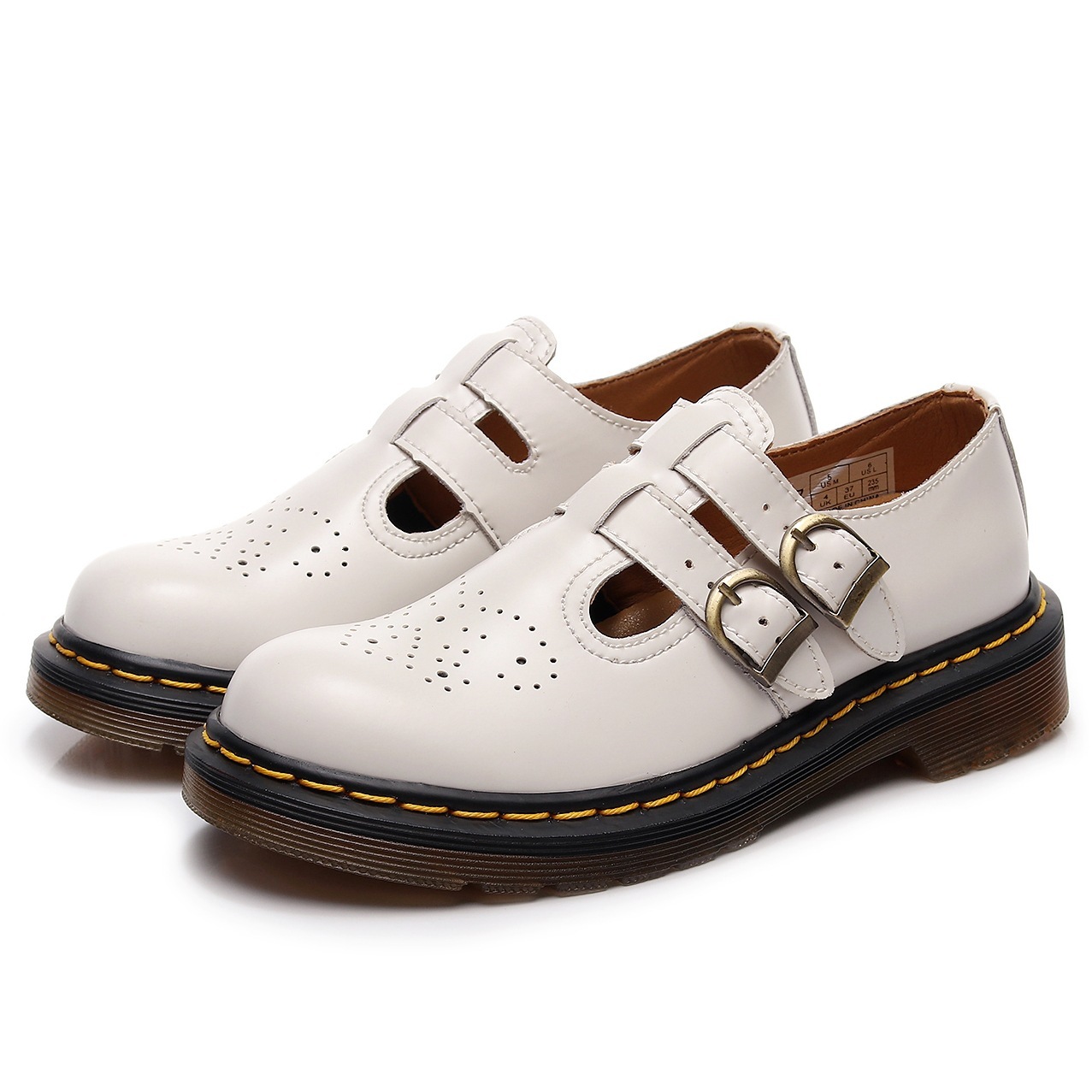 Ddmytiger Ddmyshoes MARYJANE Women S Genuine Leather Low Cut Small Shoes British Style Fashion Student Casual Workplace Chinese Brand Outdoor Shoes