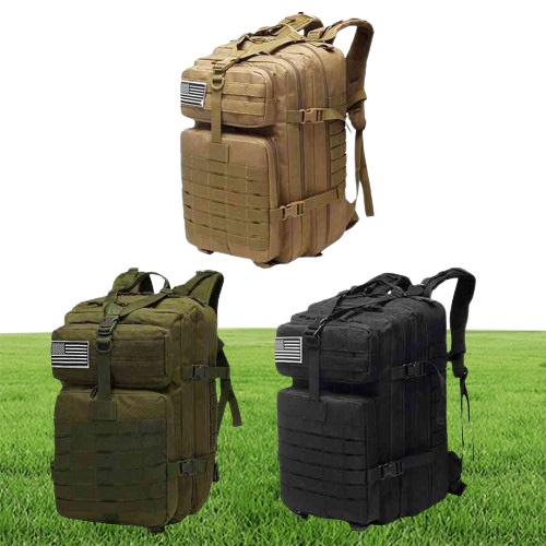 50L Sport Outdoor Tactical Bag Molle Backpack Camping Travel Rucksacks 50L daypack backpacking trekking hunting pack survival T220