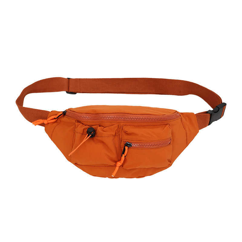 2024 Autumn New Trendy Men's Large Capacity Shoulder Bag, Daily Lightweight Waist Bag, Ins Sports Chest Bag