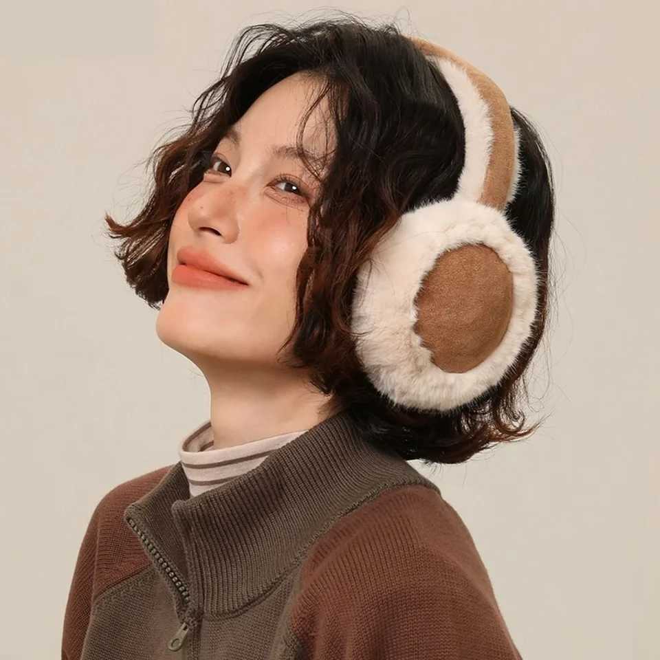 Winter earmuffs - Soft comfortable and warm foldable earmuffs for outdoor activities to prevent wind damage X241128
