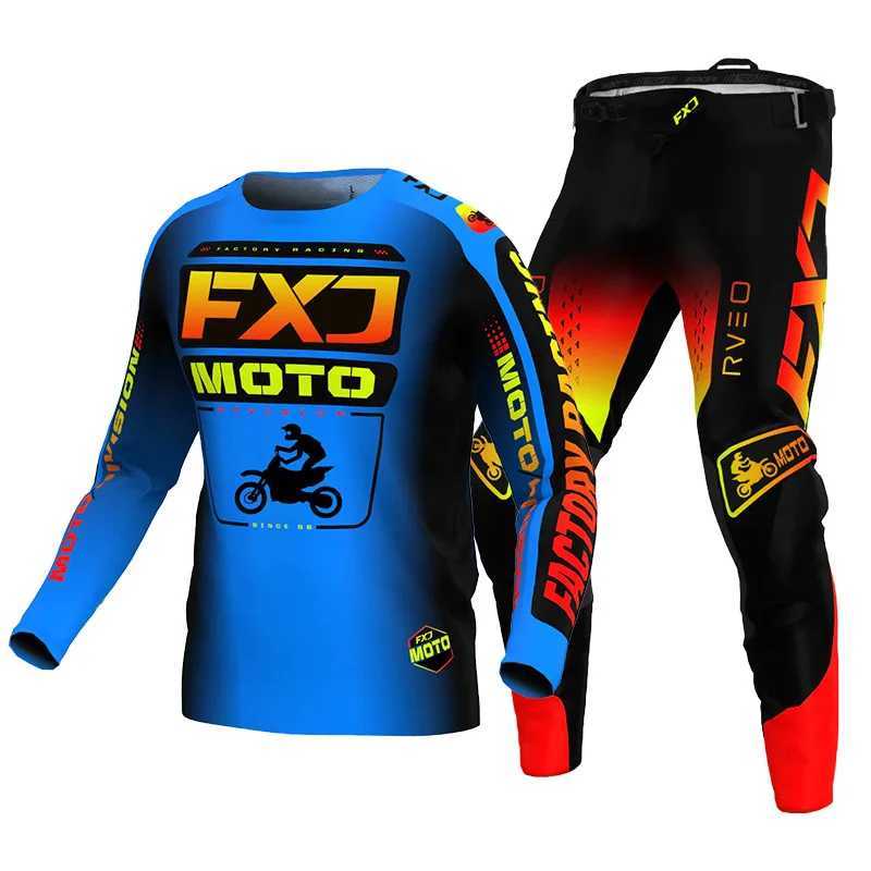 Racing Sets motocross gear set racing suit Off-road MX Enduro MOTO Mens Kits Womens Motorcycle Combo white Pink black red green S2411284
