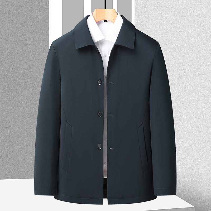 M7104 Men's high-end lapel jackets spring and autumn new coats