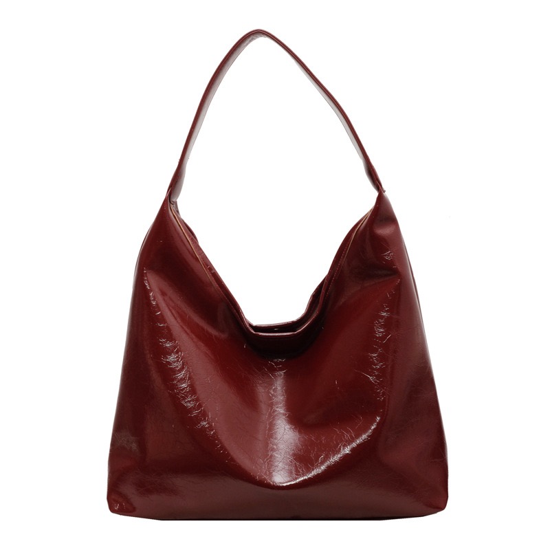 New Trendy and Stylish Simple New Large Capacity Shoulder Commuting Versatile Tote Cross border Women's Underarm Bag