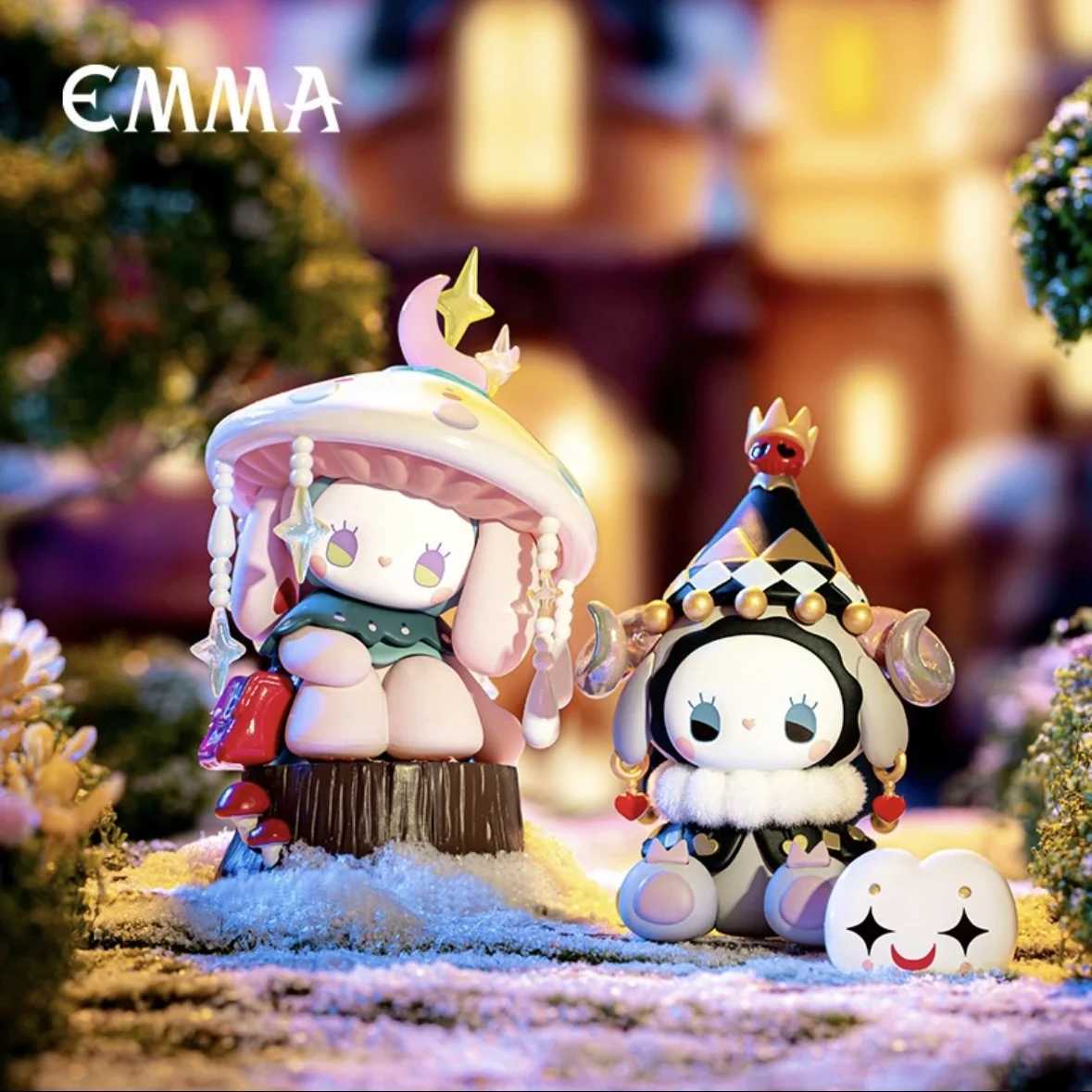 EMMA Secret Forest Frostveil Villa Series Blind Box Toys Mystery Box Cajas Misteriosas Anime Figures Kawaii Dolls for Girls Toys X250327