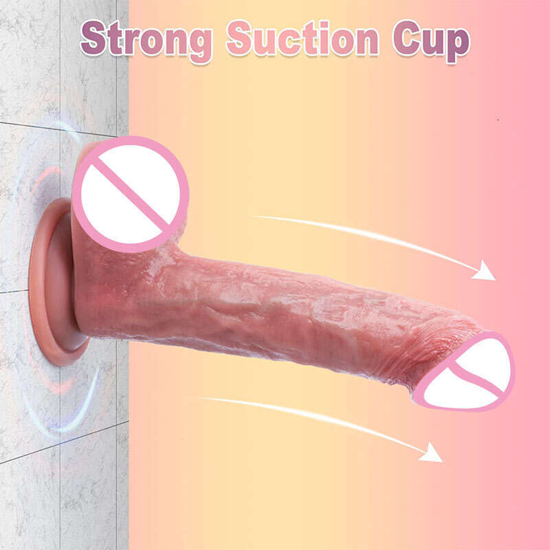 Realistic Feels Like Skin Soft Silicone Anal Dildo Suction Cup Dildos with Balls Fake Adult Sex Toys for Women