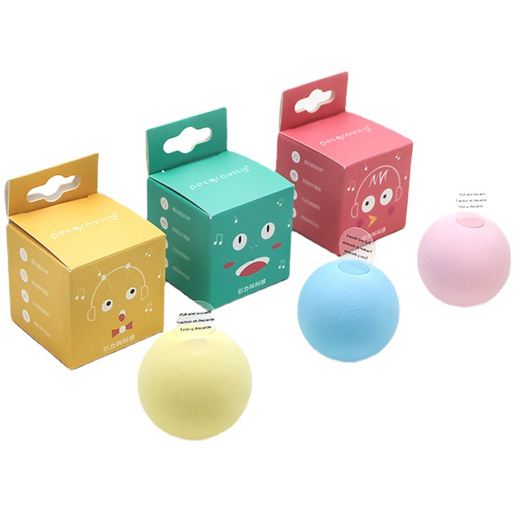 Interactive Ball Smart Cat Toys Plush Electric Catnip Training Toy Kitten Touch Sounding Pet Product Squeak Toy Ball
