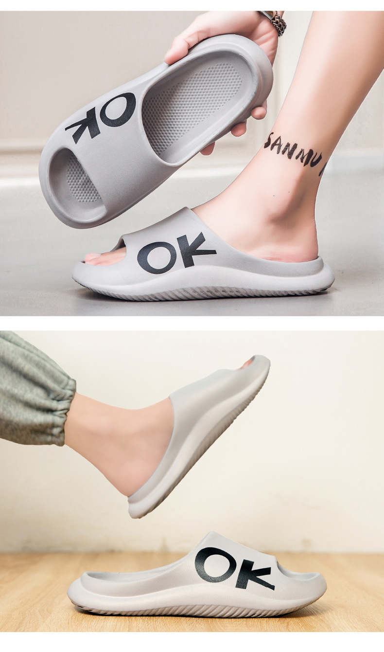 Newcomer's new OK woven casual sandals, men's designer slippers, fashionable sandals