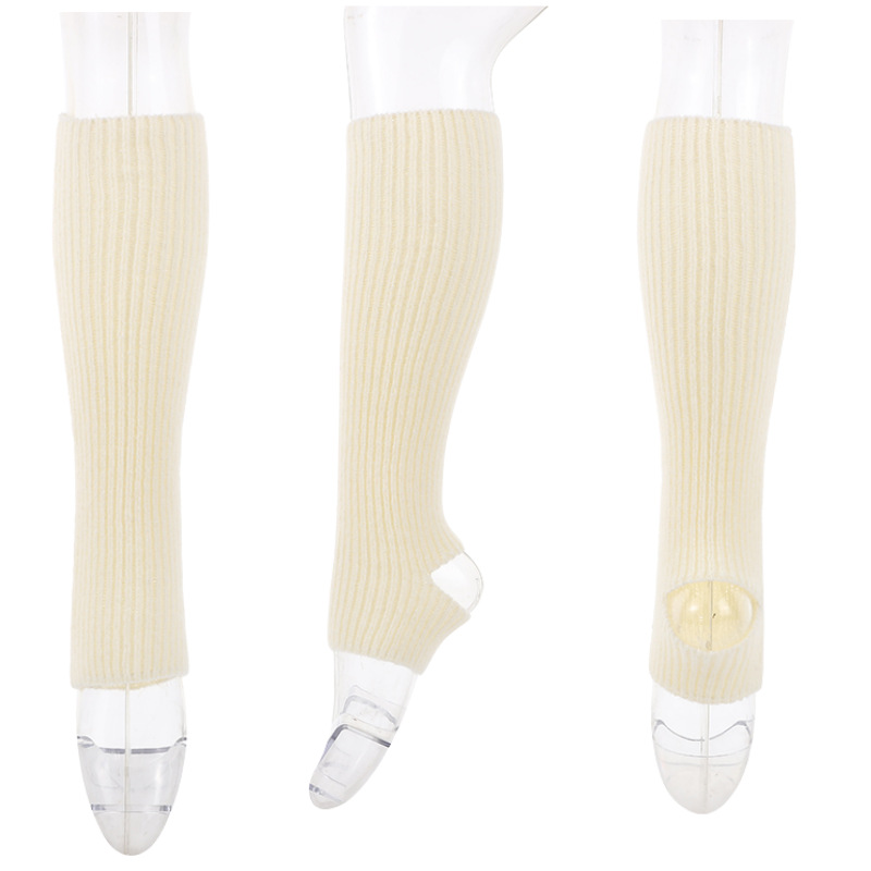 New Adult and Child Latin Dance Protective Leg Cover Knitted Yarn Ballet Warm Leg Yoga Step Warm Socks