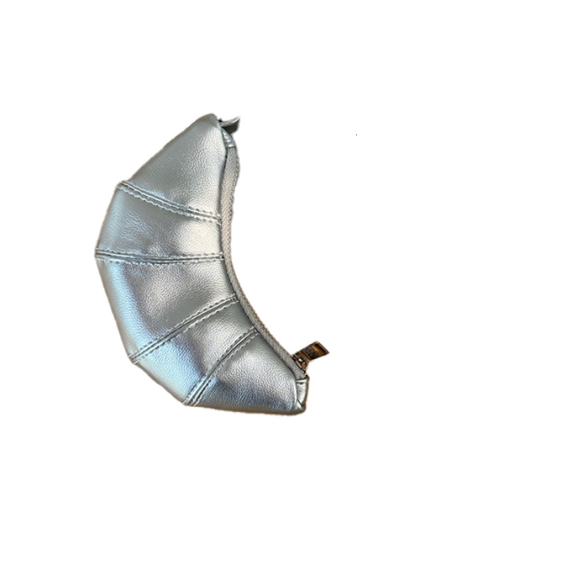 2025S designer neck hanging small change key cute cow horn niche mini bag concave shape crossbody lipstick headphone bag