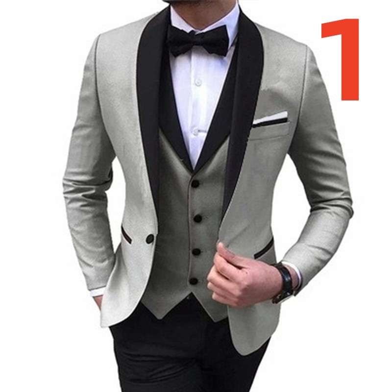 k1385 floral suit jacket men's suit business casual texture suit men's