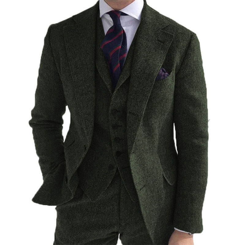 K766 Men's Dressy Yet Comfortable Wedding Attire for Grooms Premium Business Style