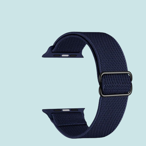 Scrunchie Strap for watch band 42mm 44mm 45mm Elastic Nylon solo Loop bracelet iWatch series 3 4 5 6 se 7