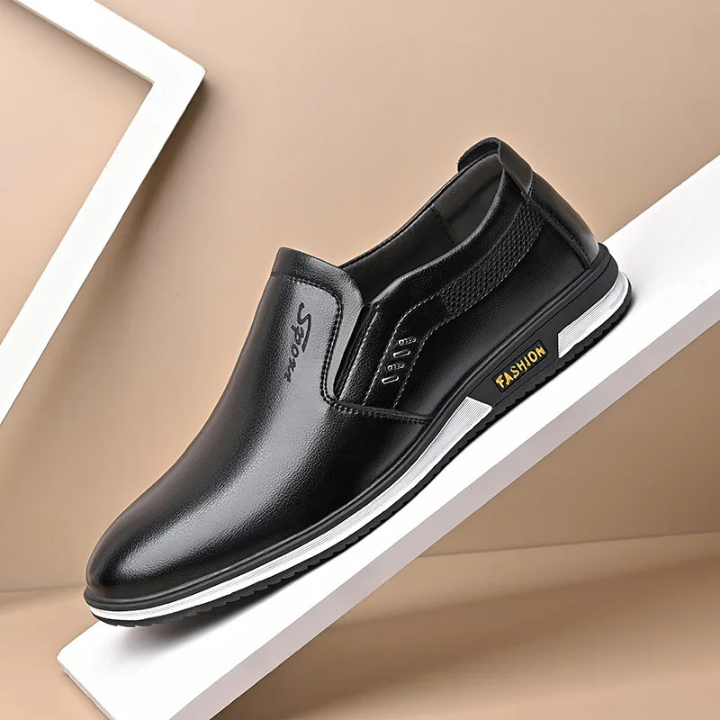 Oversized British Ddmysports White Ooded Leather Autumn Men S Casual Shoes Outdoor hoes