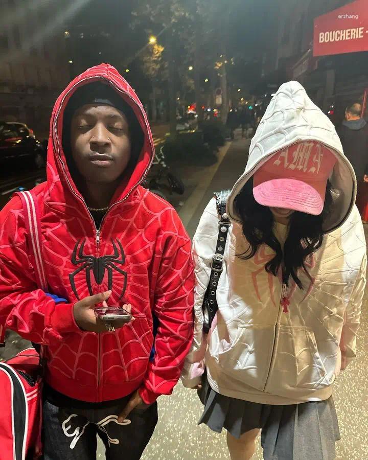 Women's Hoodies Streetwear Zip Hoodie YK Clothes Mens Womens Harajuku Gothic Hip Hop Embroidered Oversized Sweatshirt Jacket