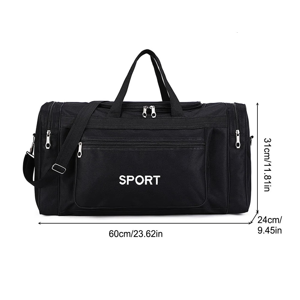 Large Capacity Gym Bags Men Fitness Training Bag Outdoor Travel Duffle Sports Swimming Yoga Handbags 240416