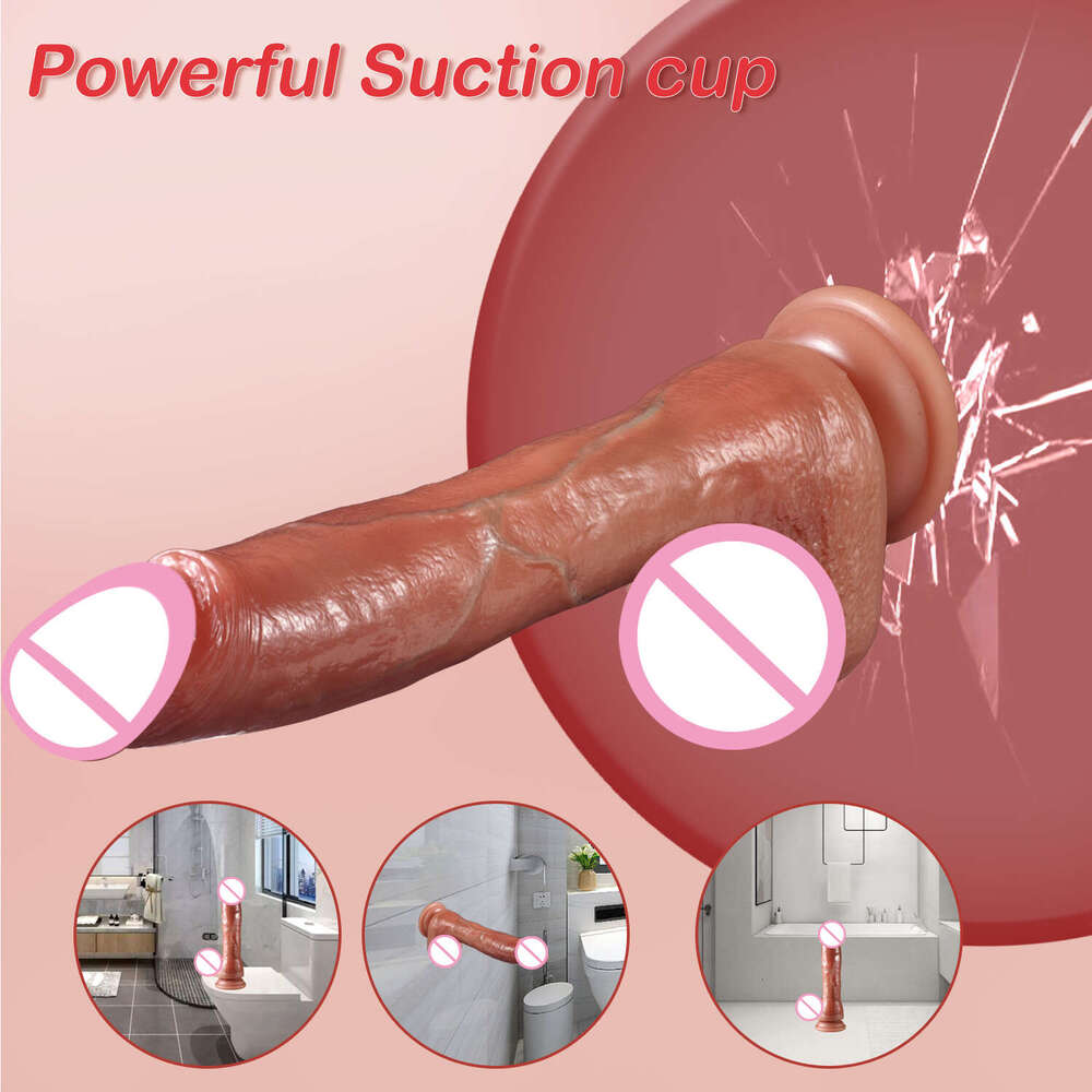 Thrusting Dildo Vibrator Silicone Artificial With Controler Suction Cup Wireless Remote Control Adult Sex Toys