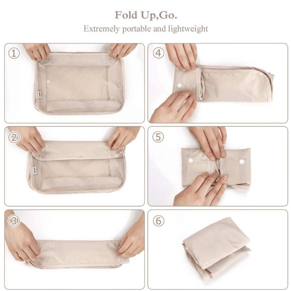 8Pcs 2024 Lage Organizers Set Waterproof Suitcase Organizer Travel Essentials Clothes Shoes Cosmetics Storage Bags