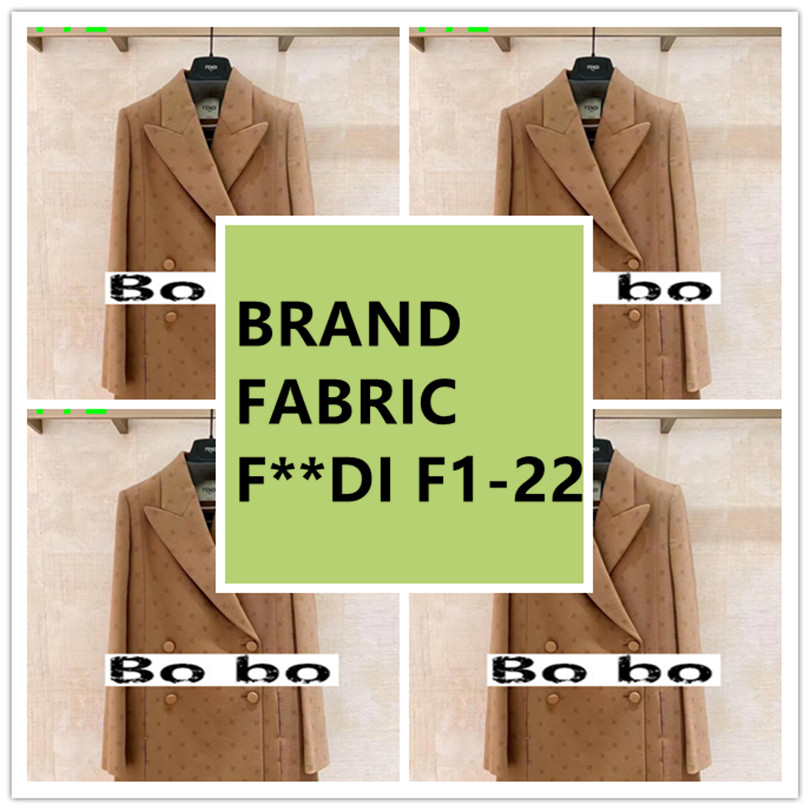 F1-F21 Brand jacquard fabric clothing suit dress Home curtain sofa cover DIY shirt coat DIY designer fabric