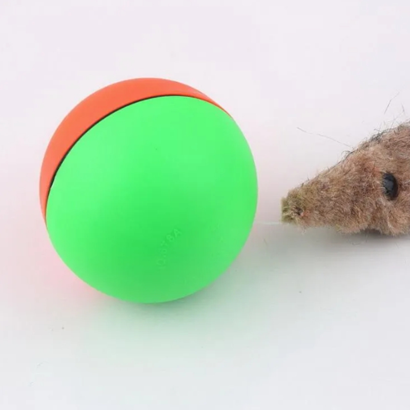 Dog Interactive Toys Dogs and cats love weasels electric beaver balls fun rolling ball toys pets childrens jumping mobile TH75a H250210