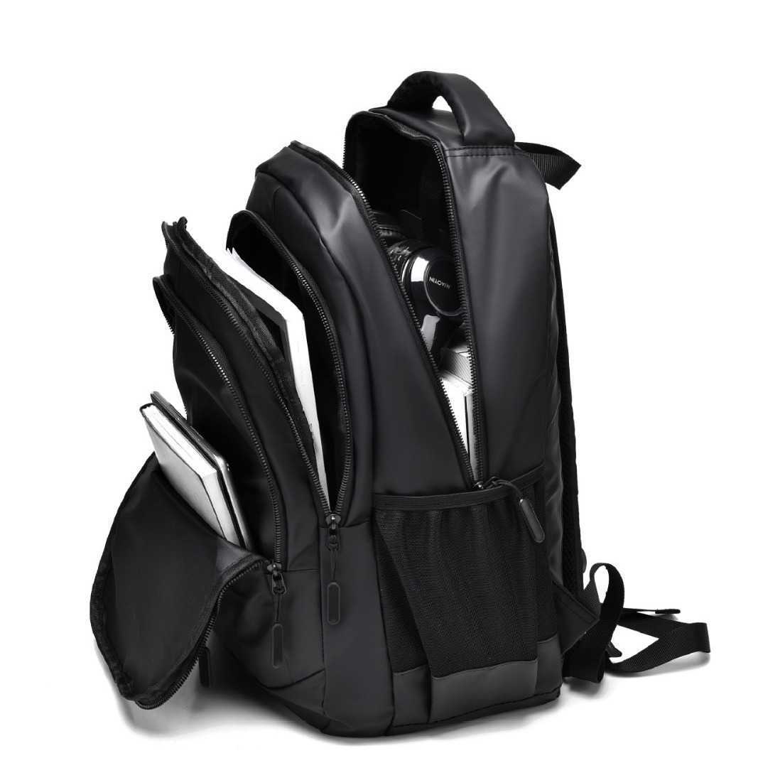 2024 New Backpack Feel Business Backpack Men's Large Capacity Film Commuter Computer Bag Travel Outdoor Backpack