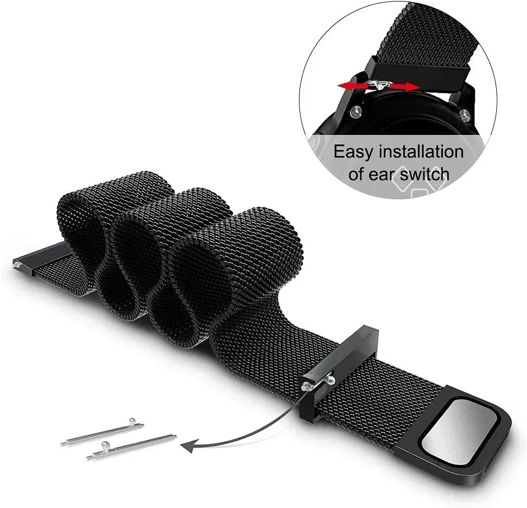 Milanese strap For apple Watch bands 44mm 40mm 45mm 49mm 41mm 38mm 42 44 mm Bracelet iwatch Series 9 3 6 5 SE 7 8 Ultra 2 strap