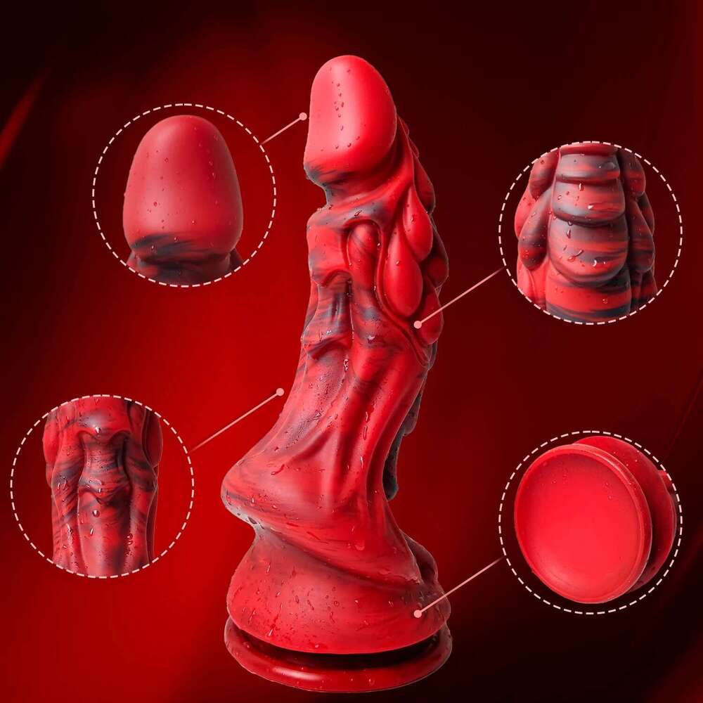 Realistic Monster Dragon with Suction Cup Big Dick Animal Dildo Vagina Masturbator For Women Men Anal Sex Toys