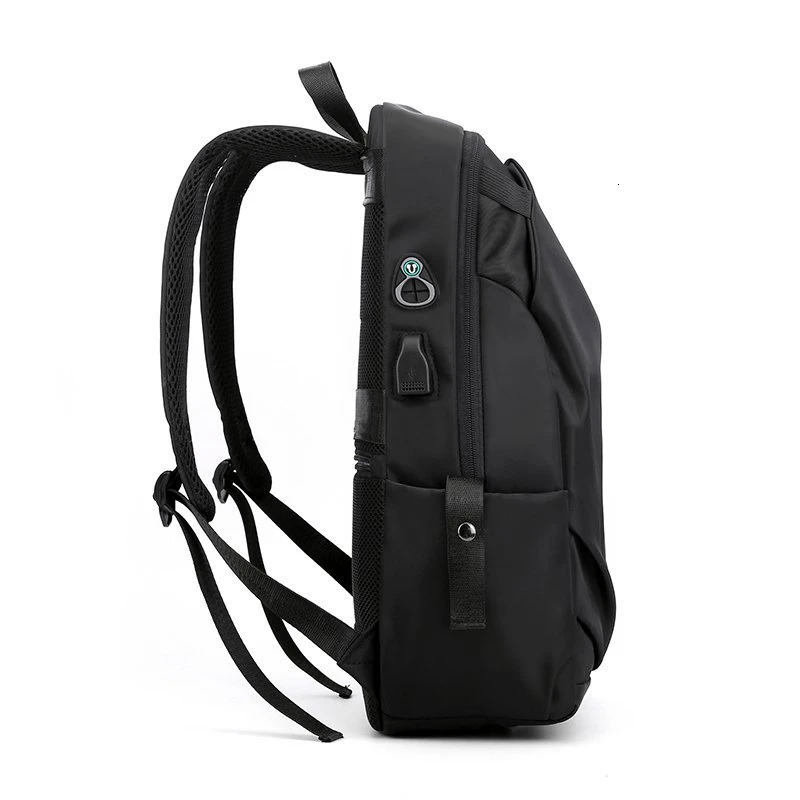 Men School Backpack Waterproof Nylon Backpacks USB Charging Laptop Backbags Large Capacity Rucksack for Books Outdoor Travel 241126