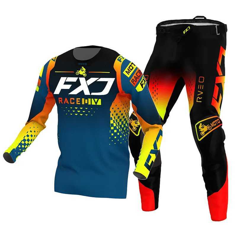 Racing Sets motocross gear set racing suit Off-road MX Enduro MOTO Mens Kits Womens Motorcycle Combo white Pink black red green S2411284