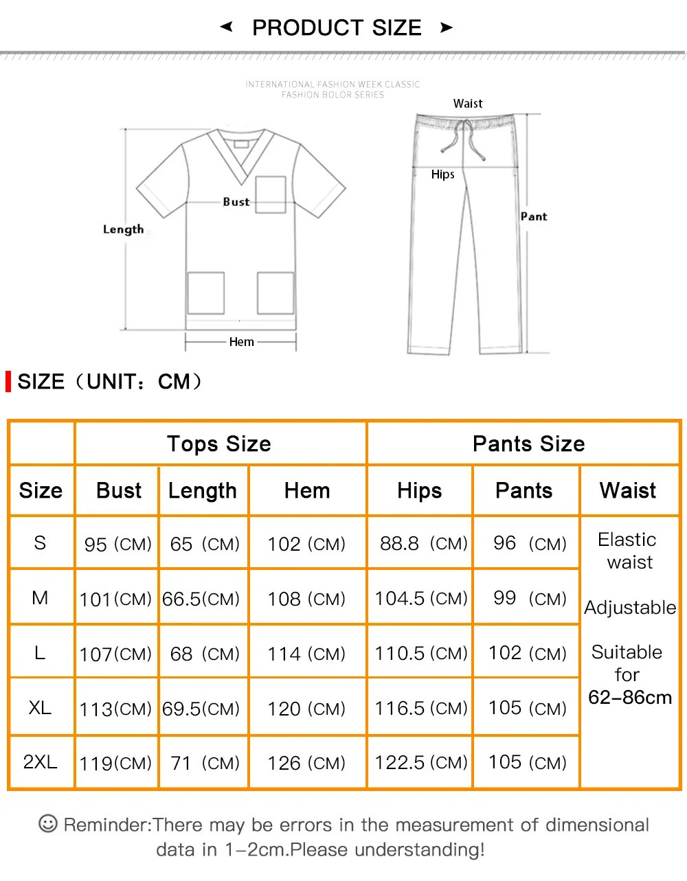 High Quality Scrub Uniform Jogging Pant Pet Grooming Doctor Work Clothes Health Care School Accessories Nursing Workwear 240410