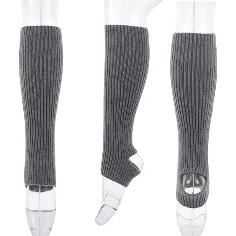 New Adult and Child Latin Dance Protective Leg Cover Knitted Yarn Ballet Warm Leg Yoga Step Warm Socks
